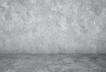 plaster wall, grey background