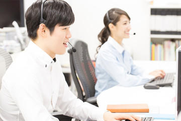 Obraz premium コールセンター