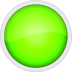 green glossy button