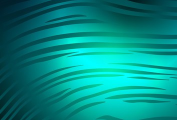 Light Green vector abstract blurred background.