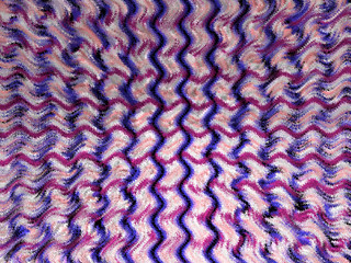 waving and zik zak design