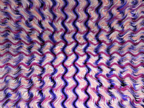 waving and zik zak design