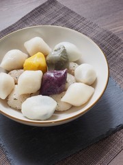 한국의 전통음식 송편, 떡
