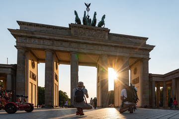 Fotografen, Brandenburger Tor,