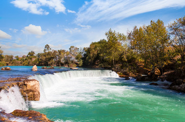 Amazing waterfall of Manavgat - Antalya, Turkey