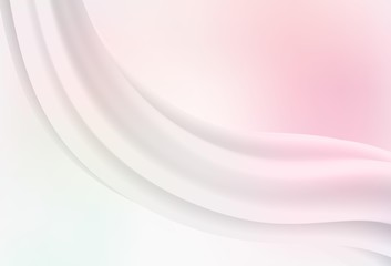 Light Pink, Yellow vector blurred shine abstract background.