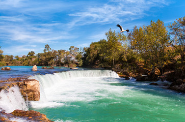 Amazing waterfall of Manavgat - Antalya, Turkey