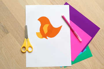 Step-by-step instructions for mother's day crafts. Necessary materials.