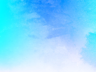 Blue watercolor texture design background