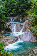 山梨県の西沢渓谷