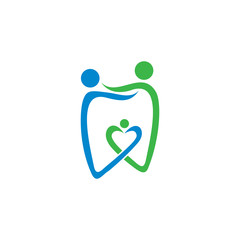 dental care logo , clinic dental logo