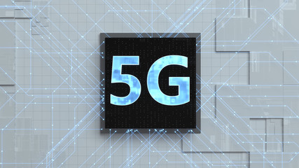 Three dimensional technology circuit board chip and 5g stereo character