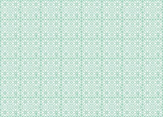 Flower Symbol Vector Pattern