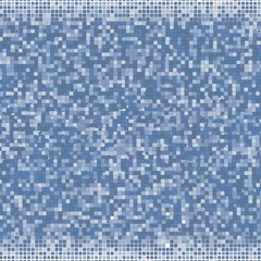 blue mosaic pattern