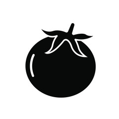 Tomato icon vector