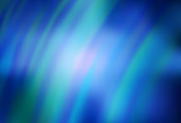 Light BLUE vector blurred bright pattern.