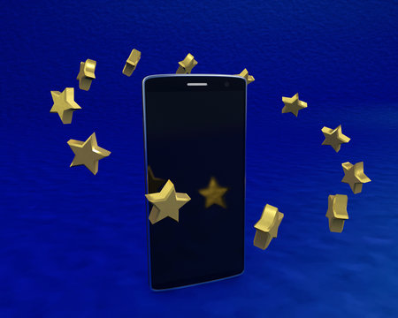 Mobile telephony eu regulated 3d rendering