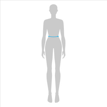 Men to do waist measurement fashion Illustration for size chart. 7.5 head size boy for site or online shop. Human body infographic template for clothes. 