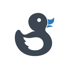 Duck icon ( vector illustration )