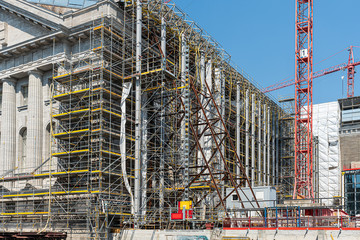 Gerüst, Baustelle