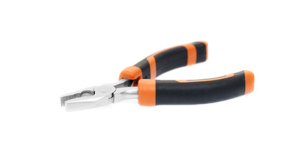 Pliers isolated on a white background 