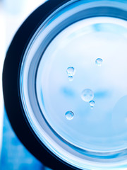 Abstract image of the oil babble