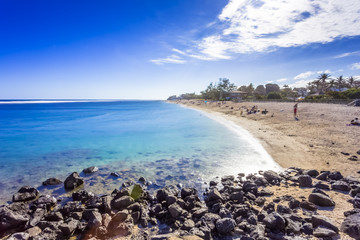 beach, Saint-Pierre, Reunion island 