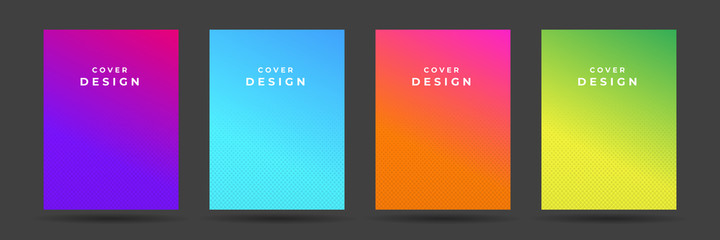 Modern abstract covers set, minimal covers design. Colorful geometric background, vector illustration. 