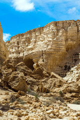 The Ein Avdat in the Negev desert
