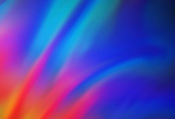 Light Blue, Red vector abstract blurred background.