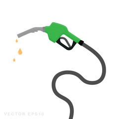 Fuel pump symbol. Isolated vector illustration.