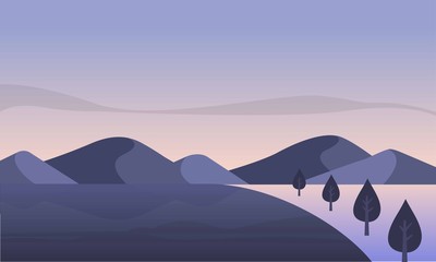 landscape_mountain_breaking Dawn