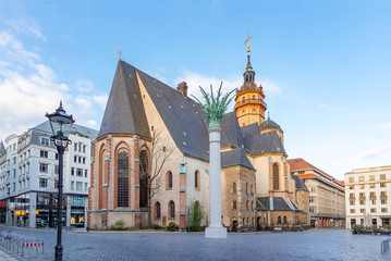 Nikolaikirche in Erinnerung an die Friedliche Revolution in Leipzig