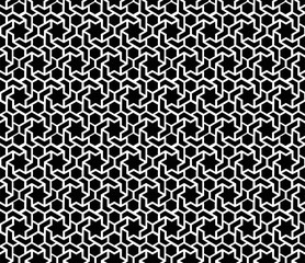 Seamless geometric pattern with stars