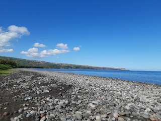 Plages de sables noir