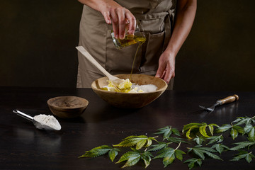 Cooking cannabis cookies