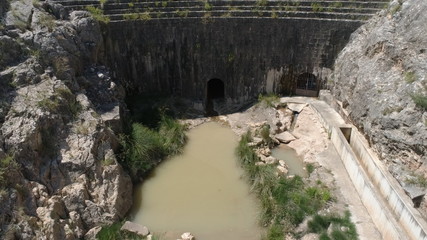 estacion de bombeo pantano de almansa ,albacete