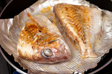 焼き魚　鯛
