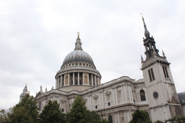 Fototapeta na wymiar Aug 12 2011, St Paul`s Cathedral