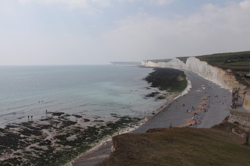 Aug 2011, Lovely beautiful sunny cliff place in Seven sisters in England