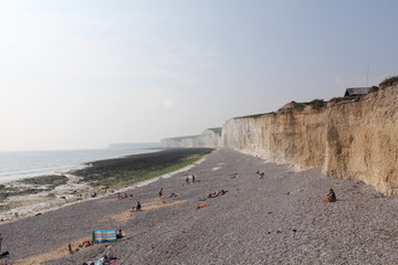 Aug 2011, Lovely beautiful sunny cliff place in Seven sisters in England
