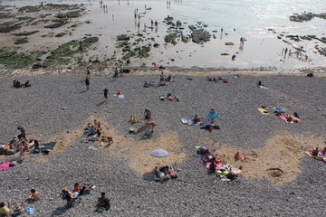 Lovely beautiful sunny cliff place in Seven sisters in England