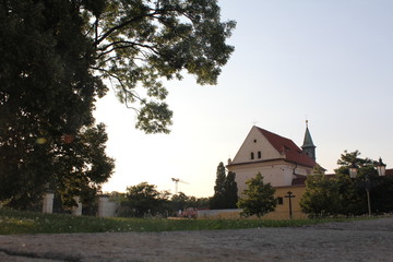 Peaceful rural area a in cesky krumlov
