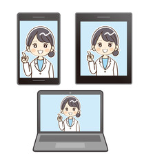 女性、医者、オンライン、まとめ