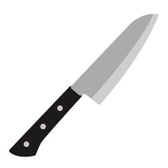 illustration of cooking tools - kitchen knife