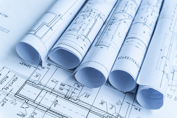 Technology blueprints. The part of engineering project.
