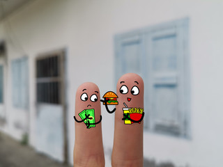 Finger art