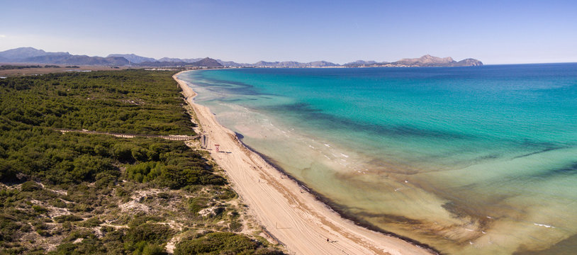 Casetes des Capellans, Playa de Muro - Es Com&uacute;, termino municipal de Muro, Mallorca, balearic islands, spain, europe