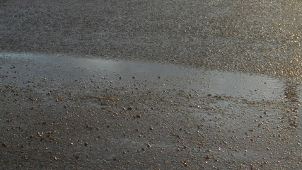 road after rain
