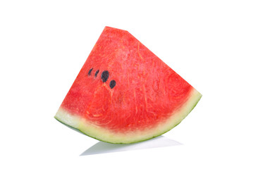 Watermelon slice isolate on white background